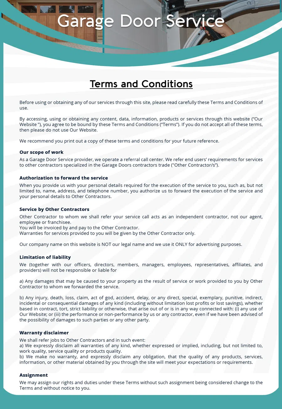 Two Guys Garage Door Service Jackson, WI 262-290-3404